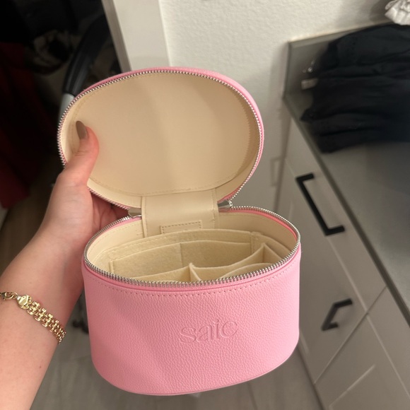 Saie Pink Mini Vanity Case - Picture 7 of 11